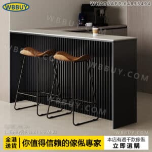 (Wbbuy)岩板吧檯 吧台 可收納咖啡桌 高脚桌 隔斷餐邊桌 吧臺 窄邊隔斷桌 創意梳化後吧檯 餐桌 餐枱 包送貨
