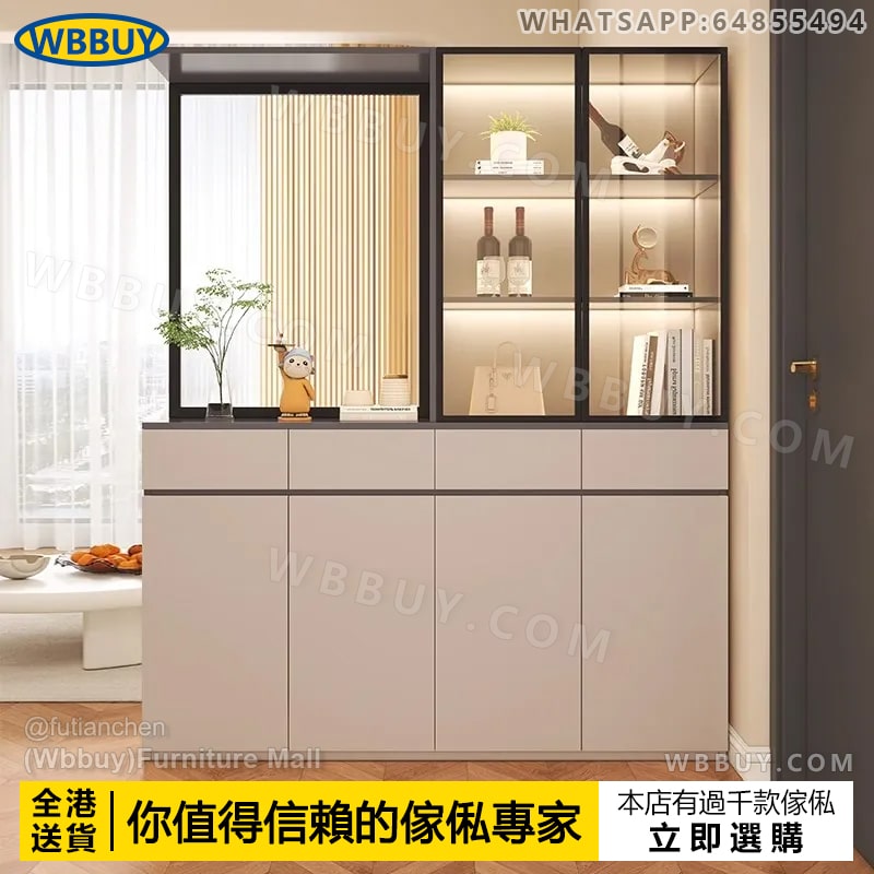 (Wbbuy)玄關櫃 隔斷櫃 儲物櫃 置物櫃 收納櫃 雜物櫃 屏風櫃 置物櫃 鞋櫃 迎門鞋櫃 門廳櫃 門口鞋櫃 包送貨