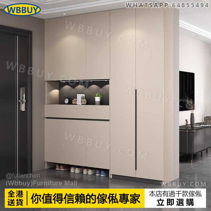 (Wbbuy)鞋櫃 玄關櫃 入戶鞋櫃 門廳櫃 門口鞋櫃 收納櫃 儲物櫃 高身鞋櫃 靠墻鞋櫃 鞋架 置物鞋櫃 多層鞋櫃 包送貨